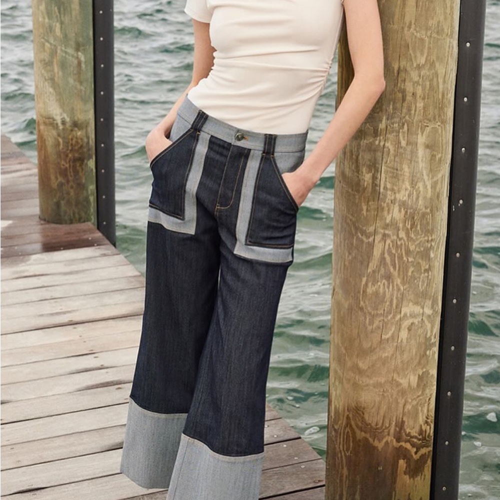 Cinq à Sept Sanam Jeans Size 2 - Picture 2 of 7